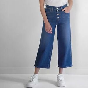 Levi’s Mile High Cropped Wide Leg Jeans NWT